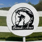 Custom Metal Horse Portraits