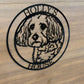 Custom Metal Dog Portraits