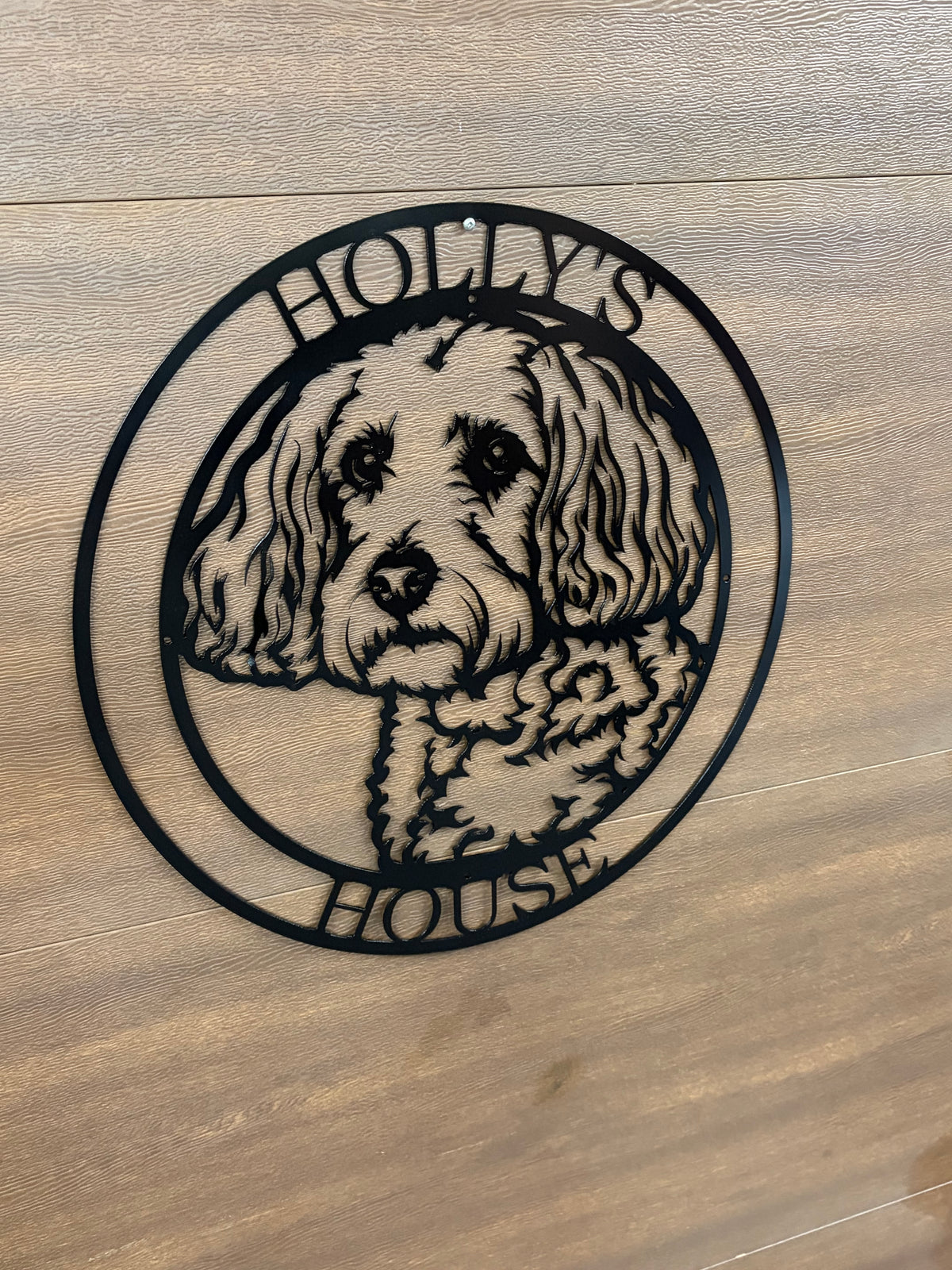 Custom Metal Dog Portraits
