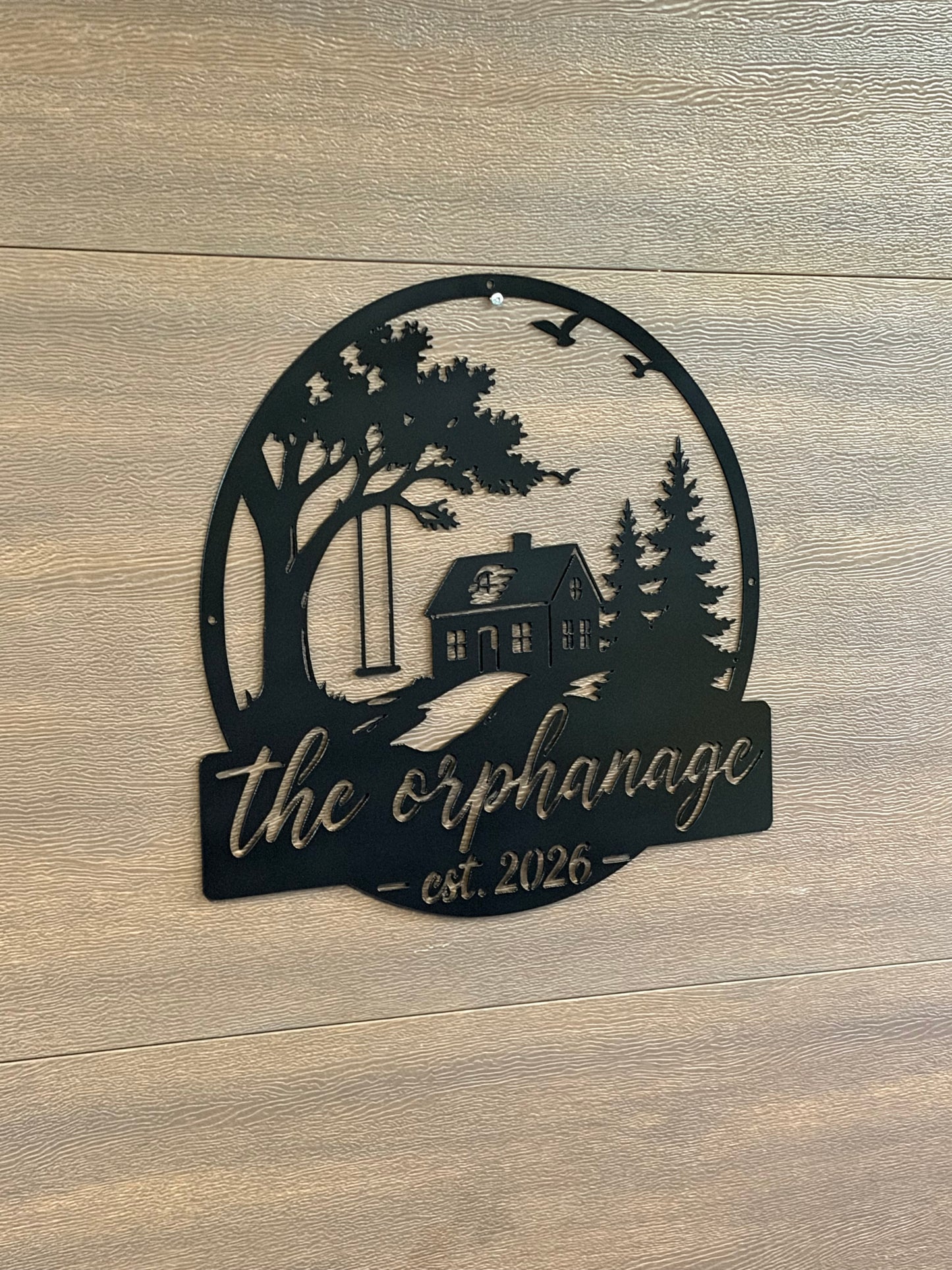Metal AI Designed Signs
