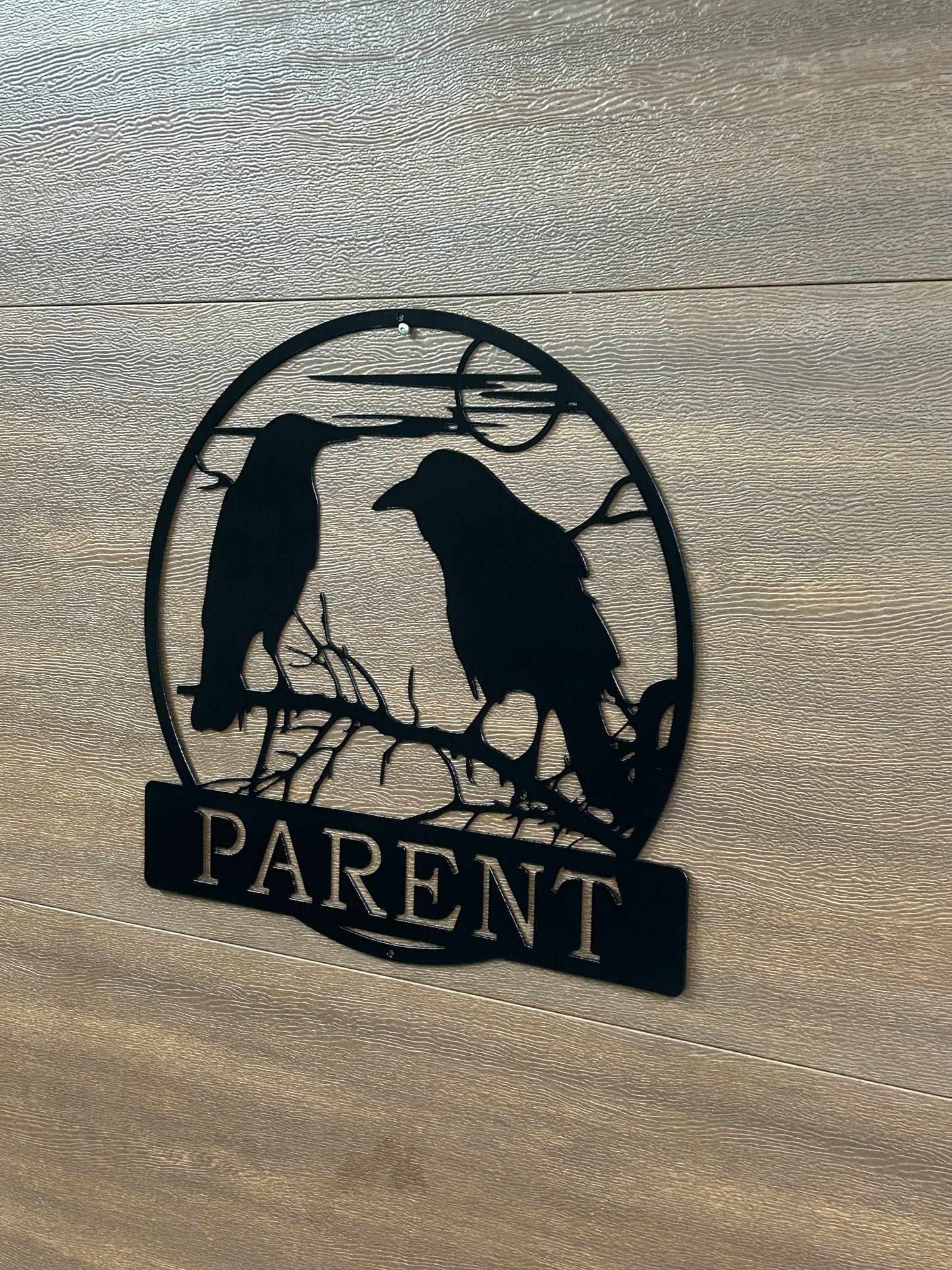 Custom Raven / Crow Sign 2