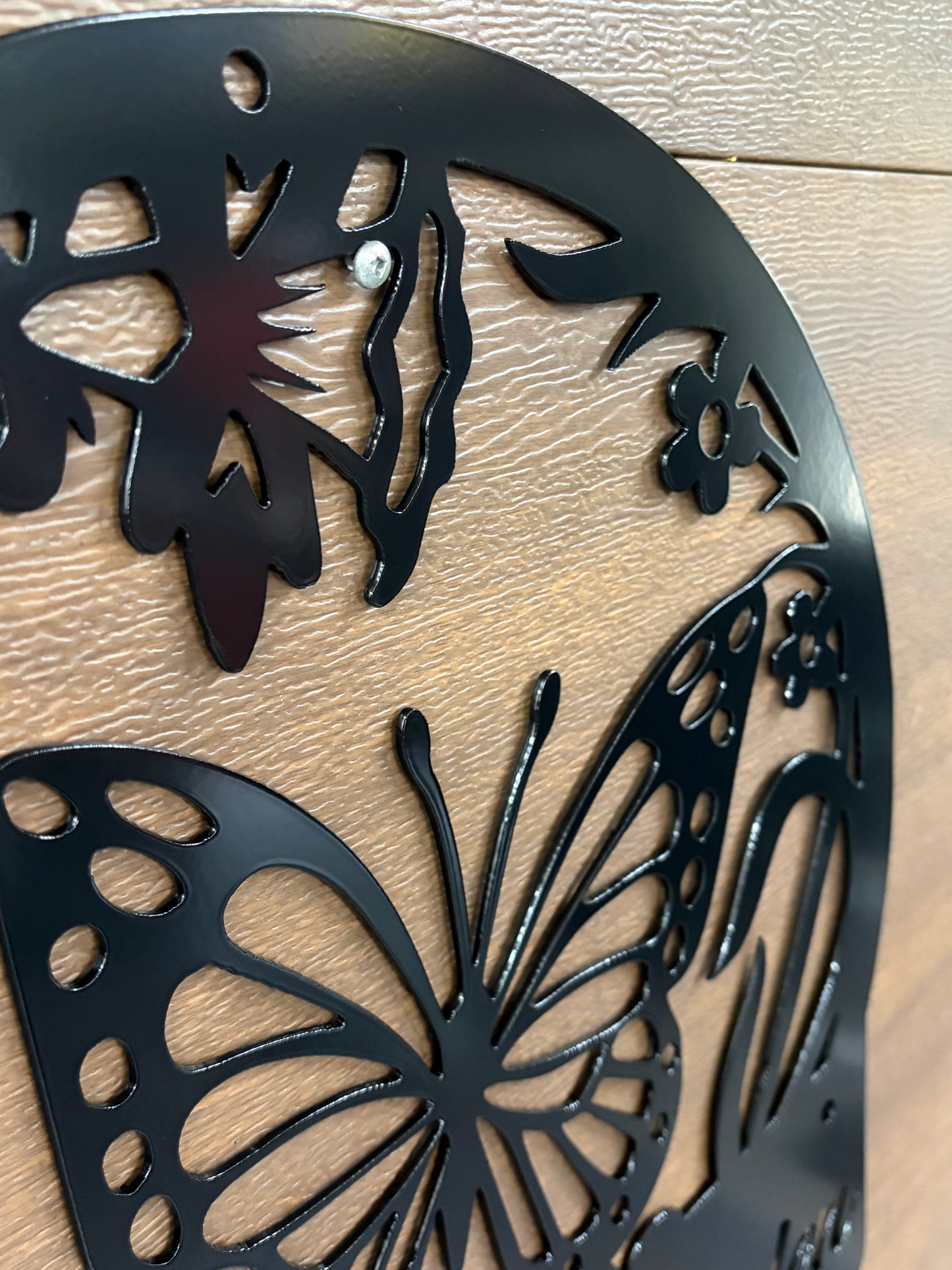 Custom Metal Butterfly Sign
