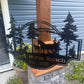 Custom Metal Wild Horse Sign