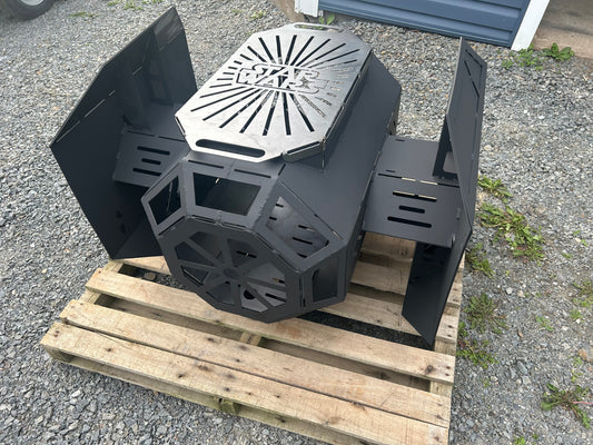 Tie Fighter Fire Pit Grill