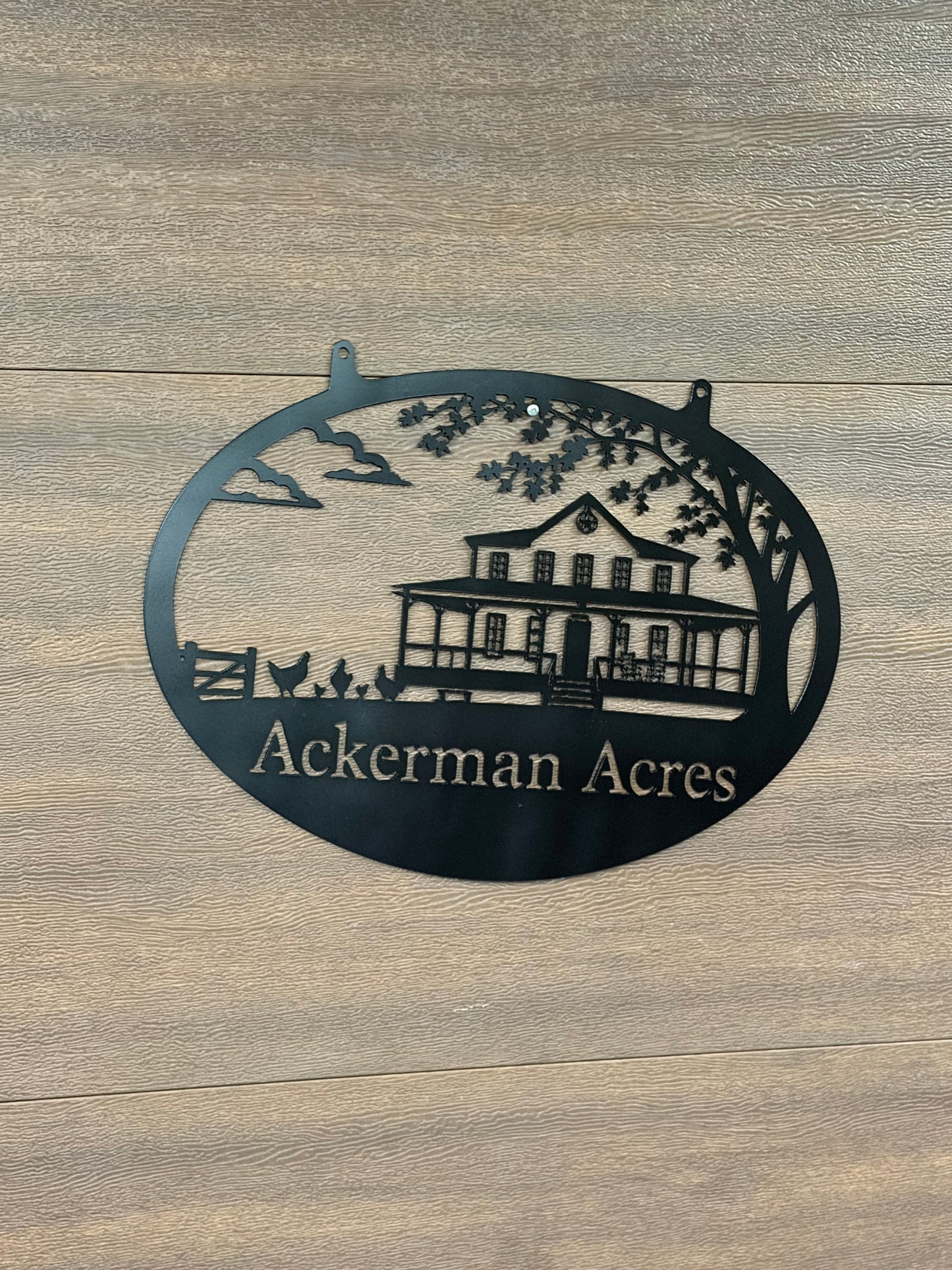 Metal AI Designed Signs
