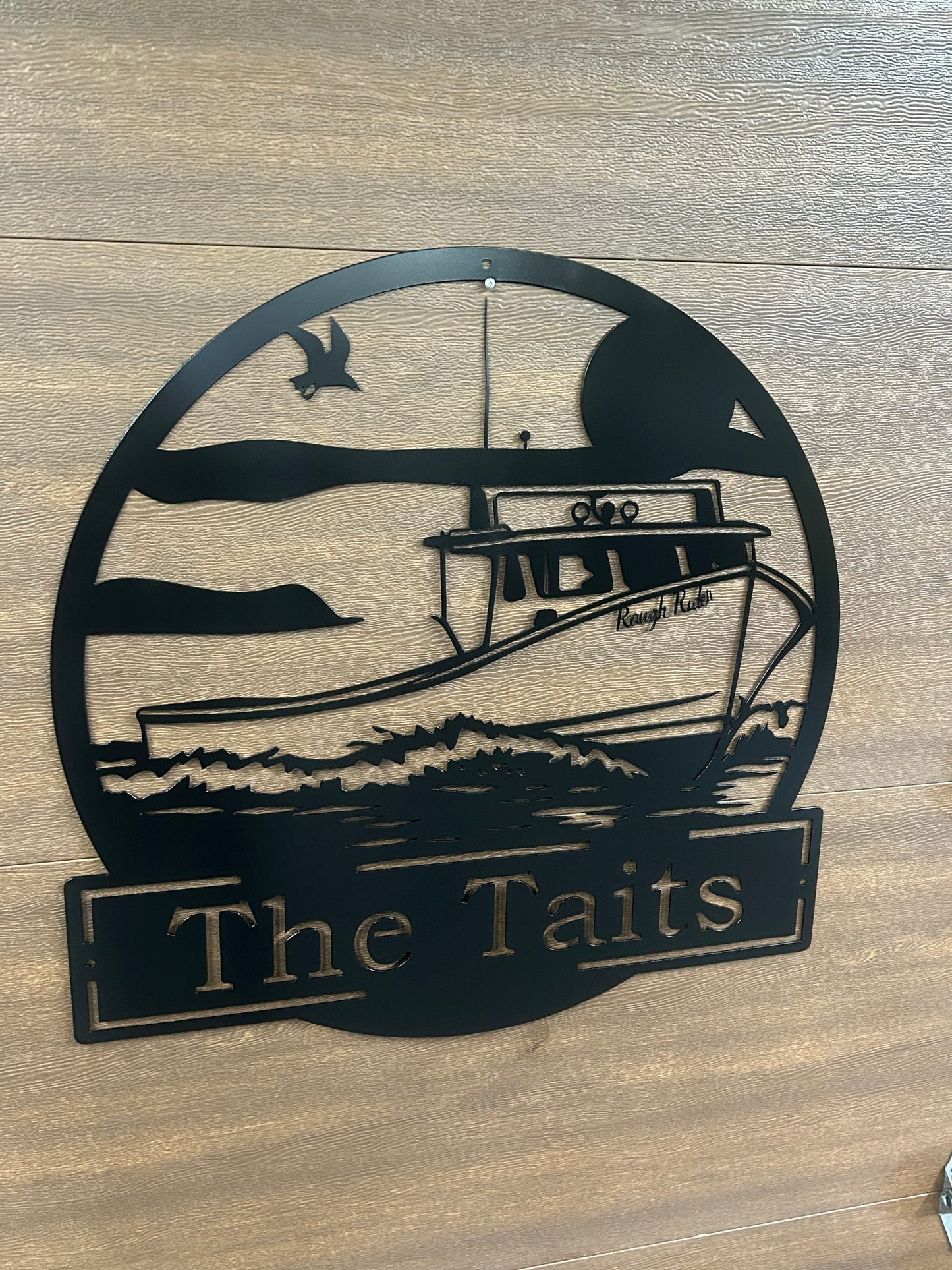 Portraits de chiens en métal personnalisés