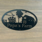 Custom Metal Farm Sign 6