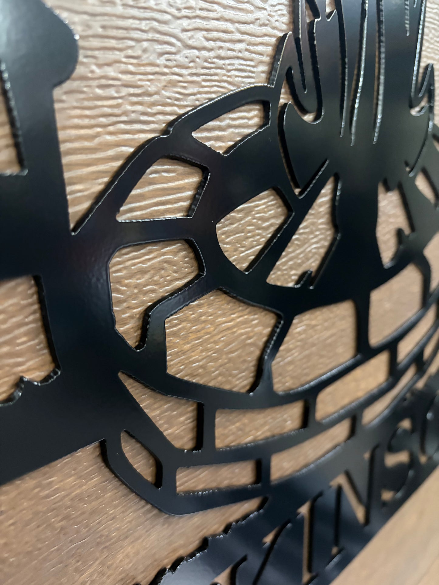 Custom Metal Campfire Sign