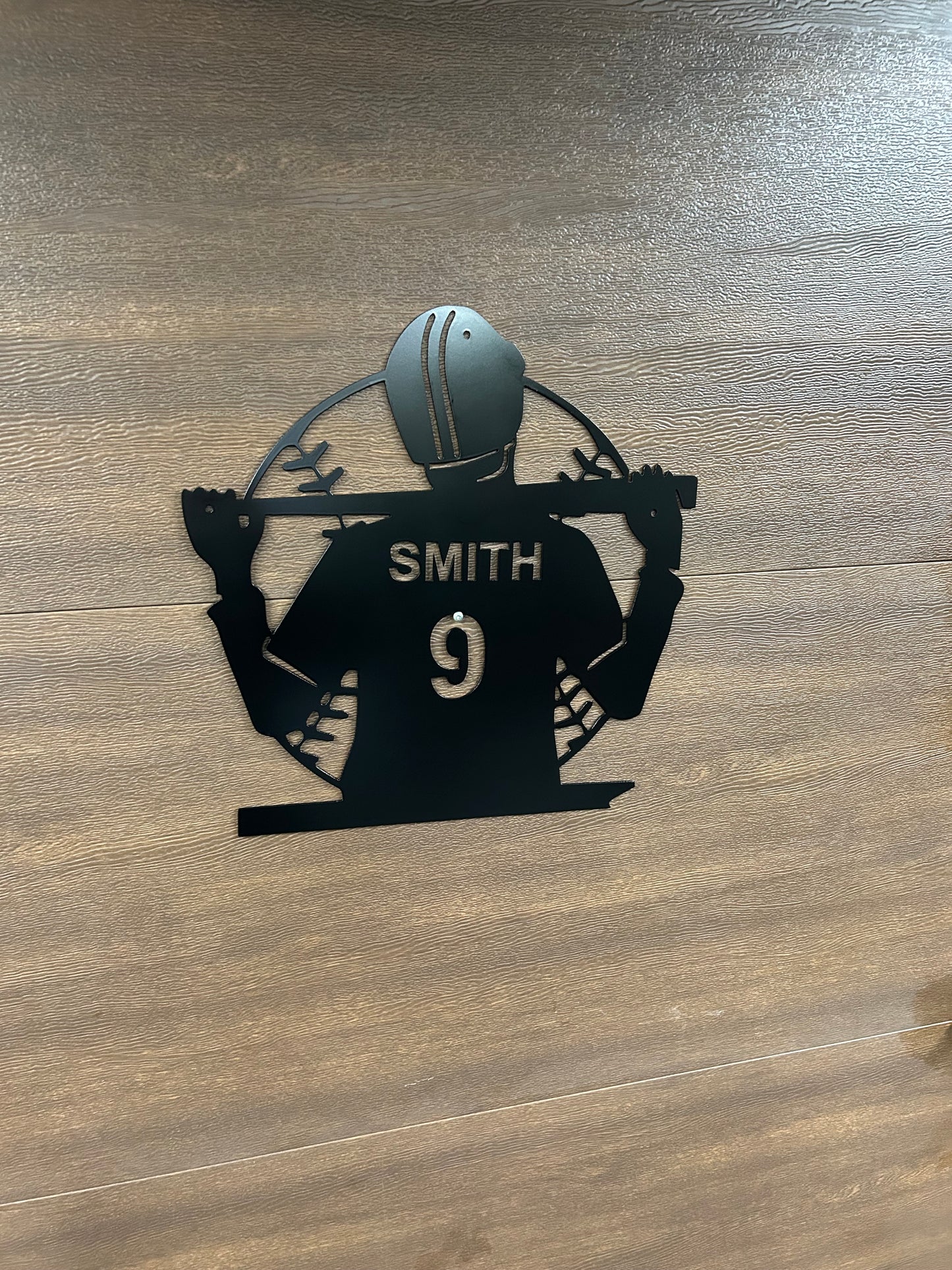 Panneau de couple de golf en métal personnalisé