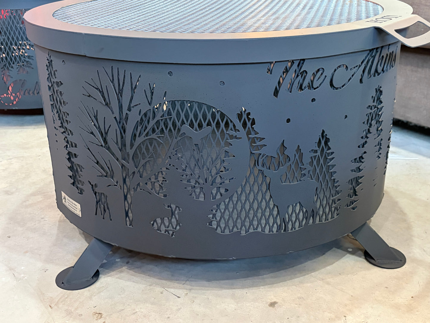 Anneau de feu personnalisé avec logo de l'entreprise