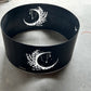 Crescent moon fire pit