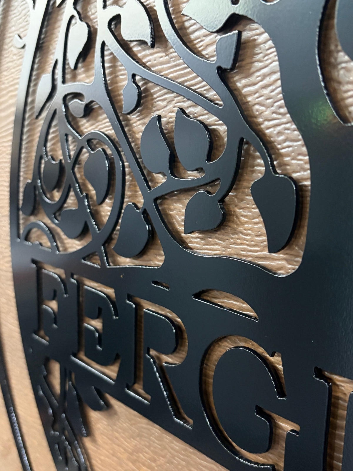 Custom Metal Family Tree Sign 4