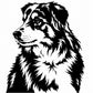 Custom Metal Dog Portraits