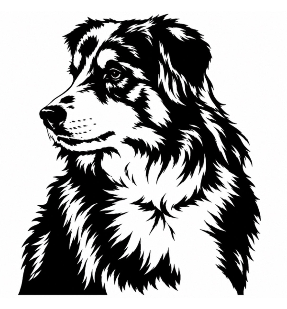 Custom Metal Dog Portraits