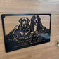 Custom Metal Dog Portraits