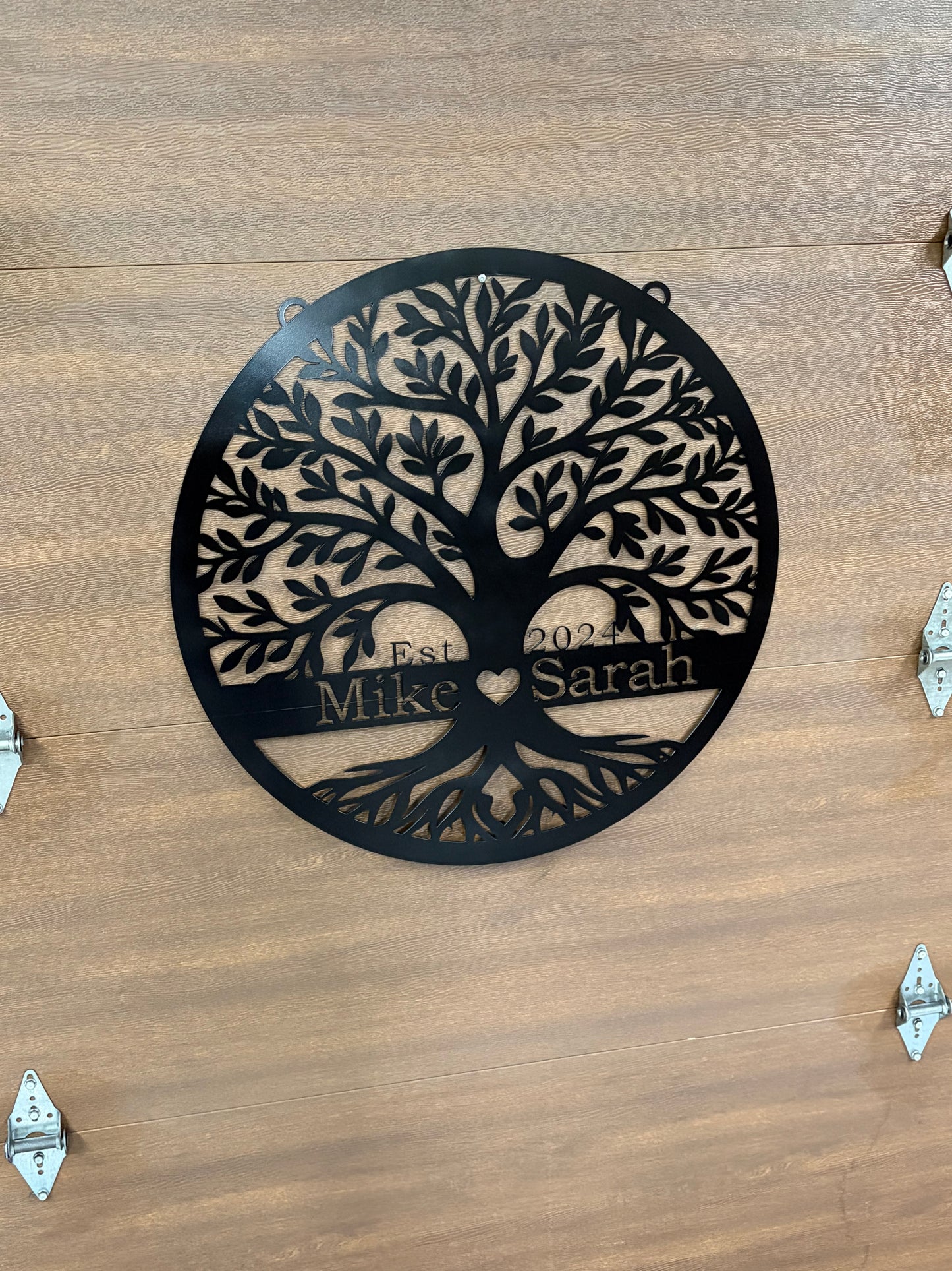 Custom Metal Family Tree Sign 6