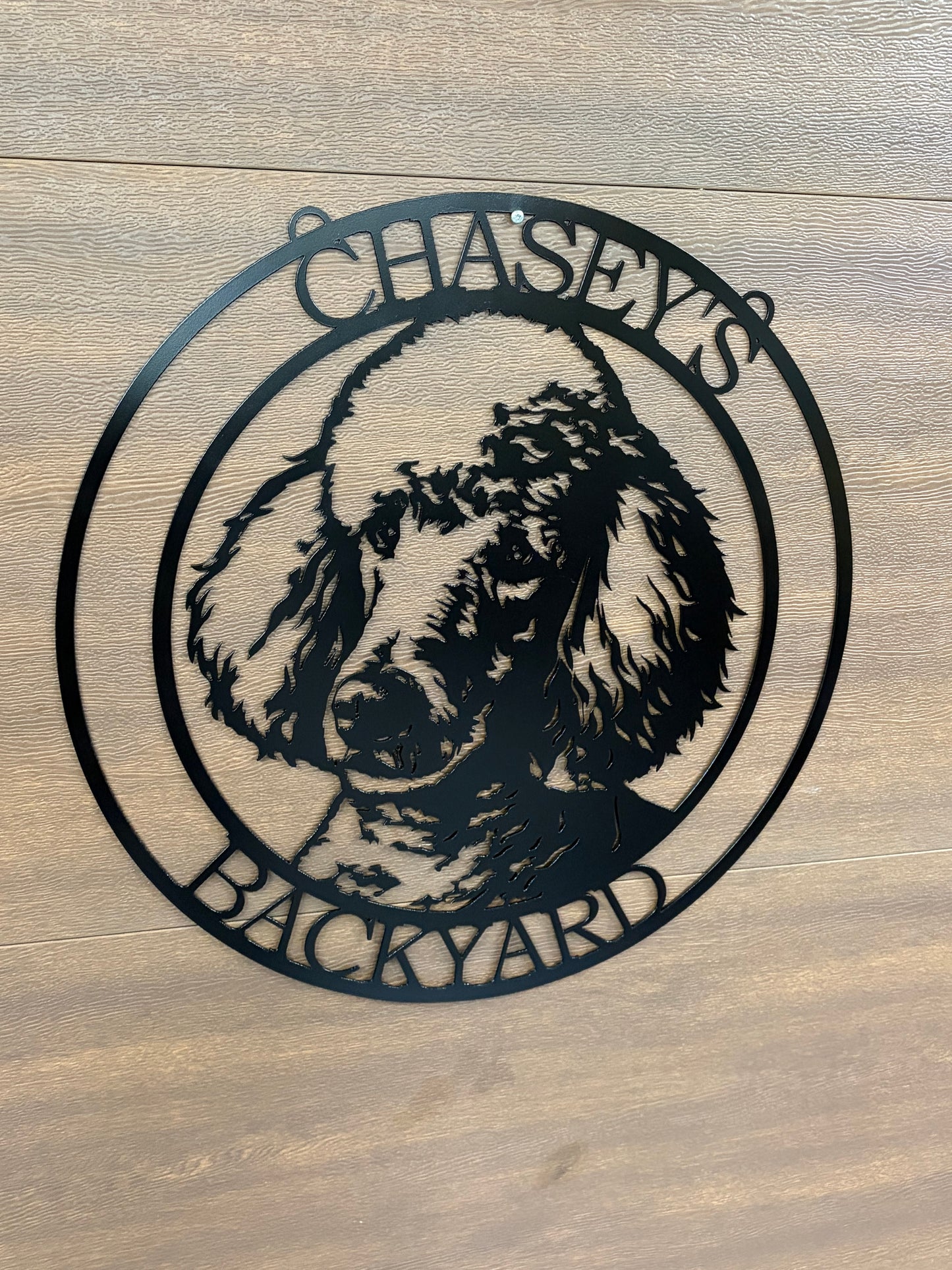Custom Metal Dog Portraits