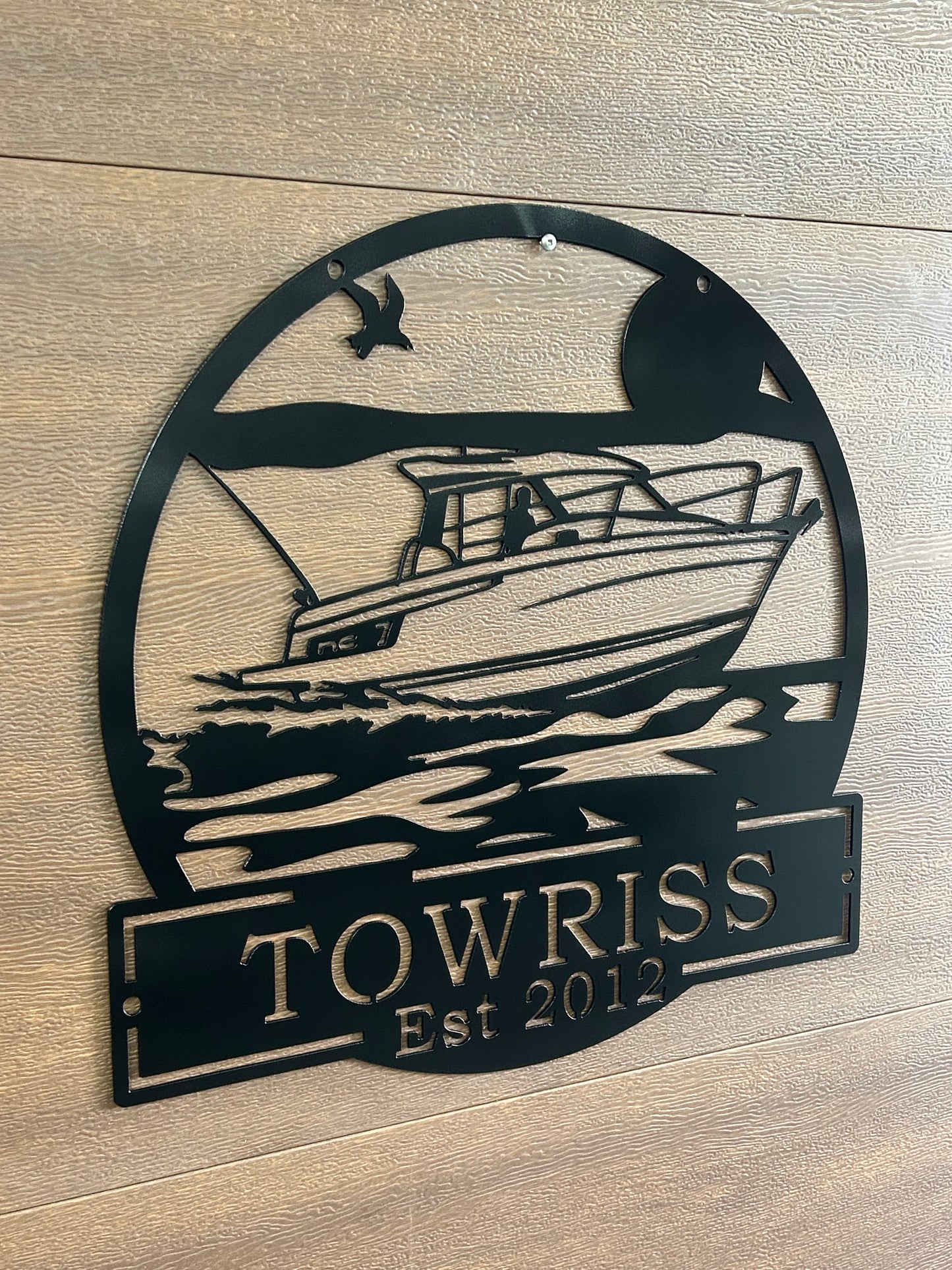 Portraits de chiens en métal personnalisés