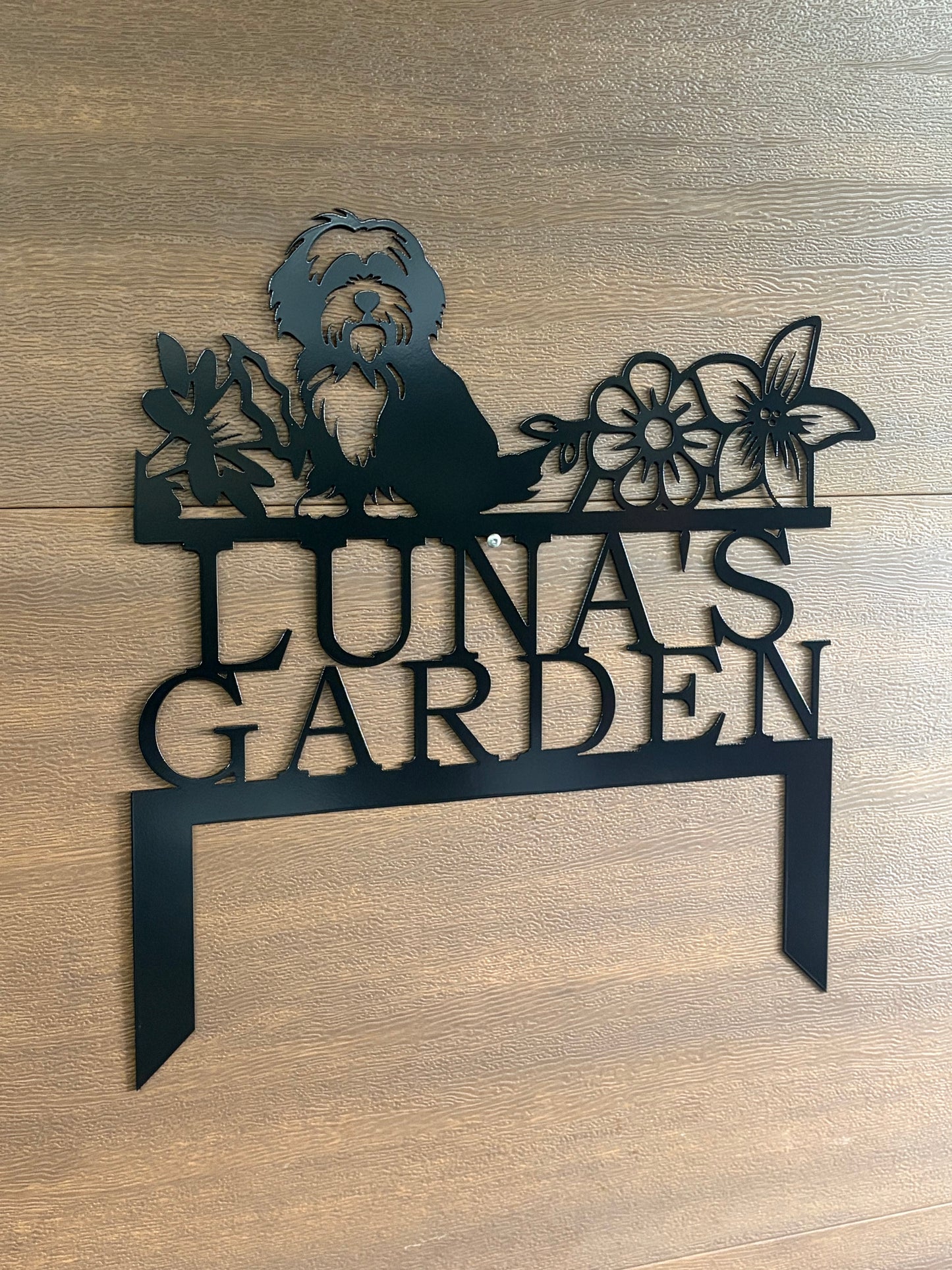 Custom Metal Pet Memorial Garden Signs