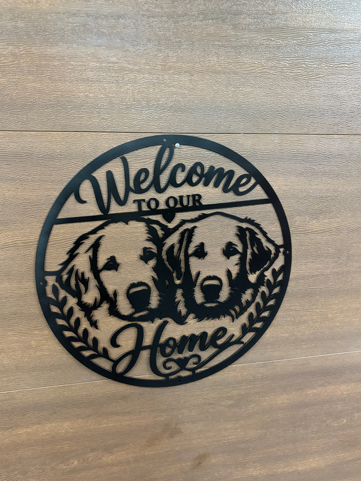 Custom Metal Dog Portraits