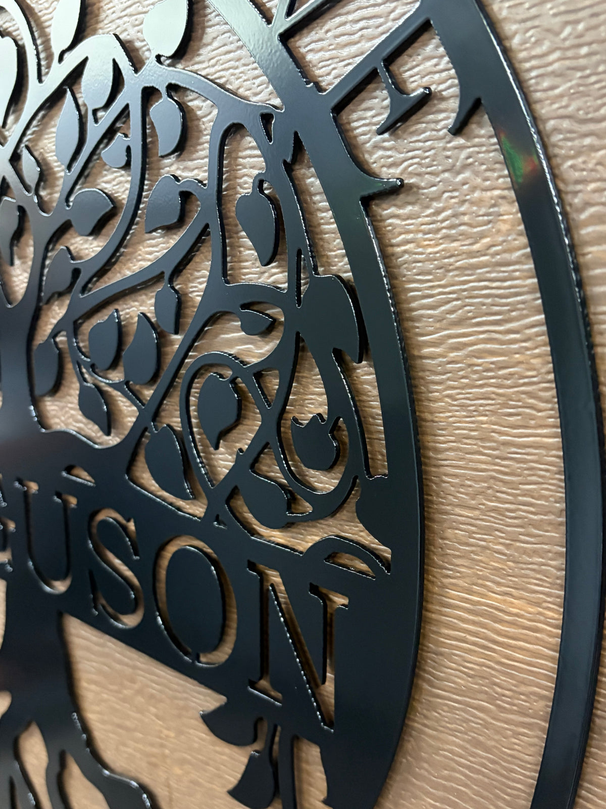 Custom Metal Family Tree Sign 4