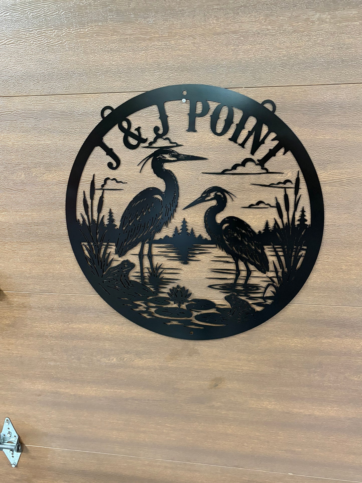 Metal AI Designed Signs
