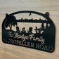 Custom Metal Family Sign