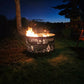 Bague de feu personnalisée avec fleurs de libellule