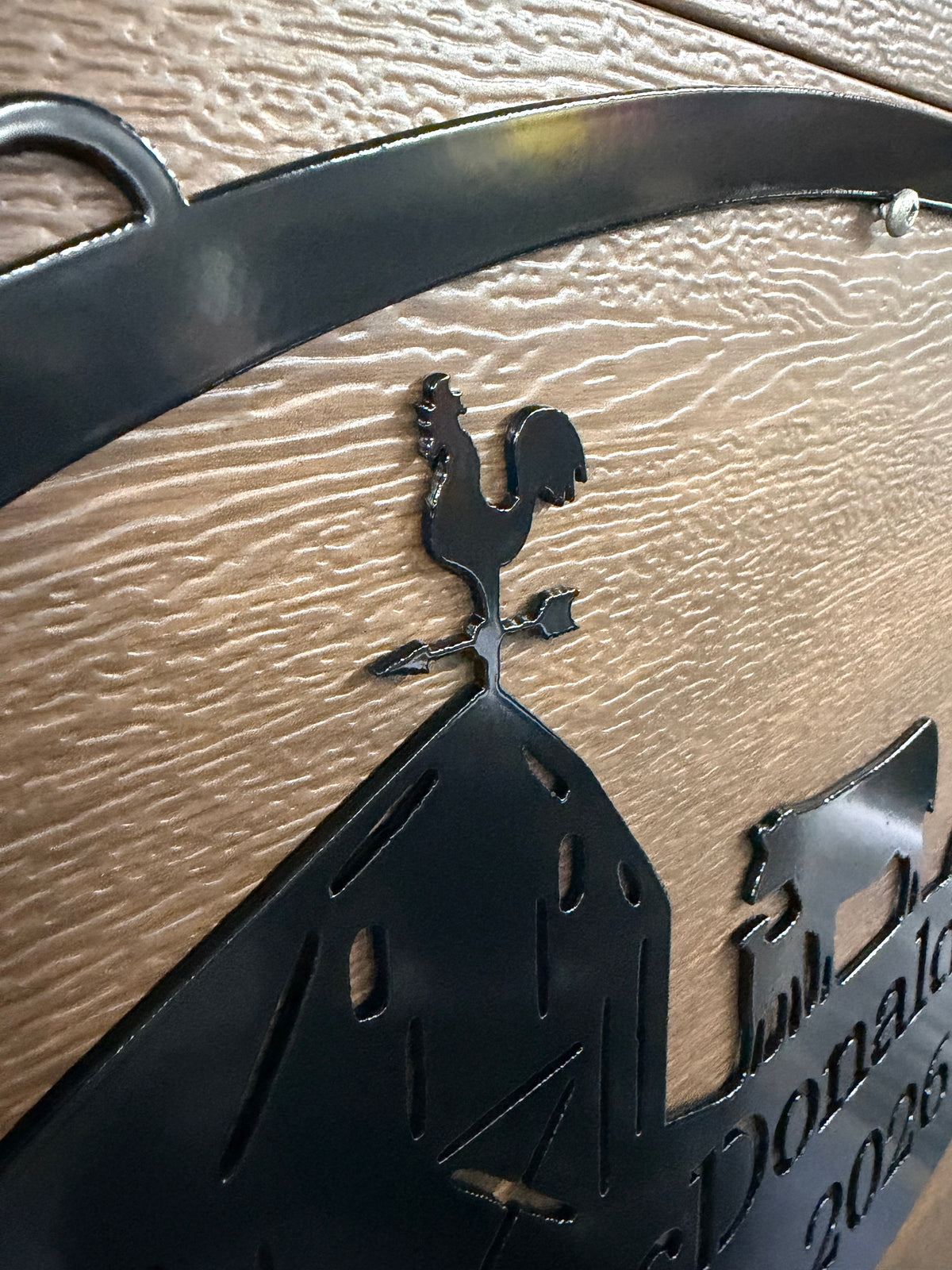 Custom Metal Farm Sign 3