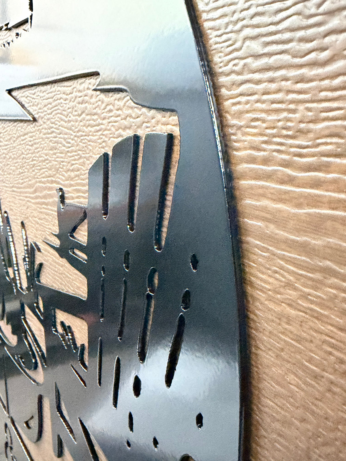 Custom Metal Camper Campfire Sign 3