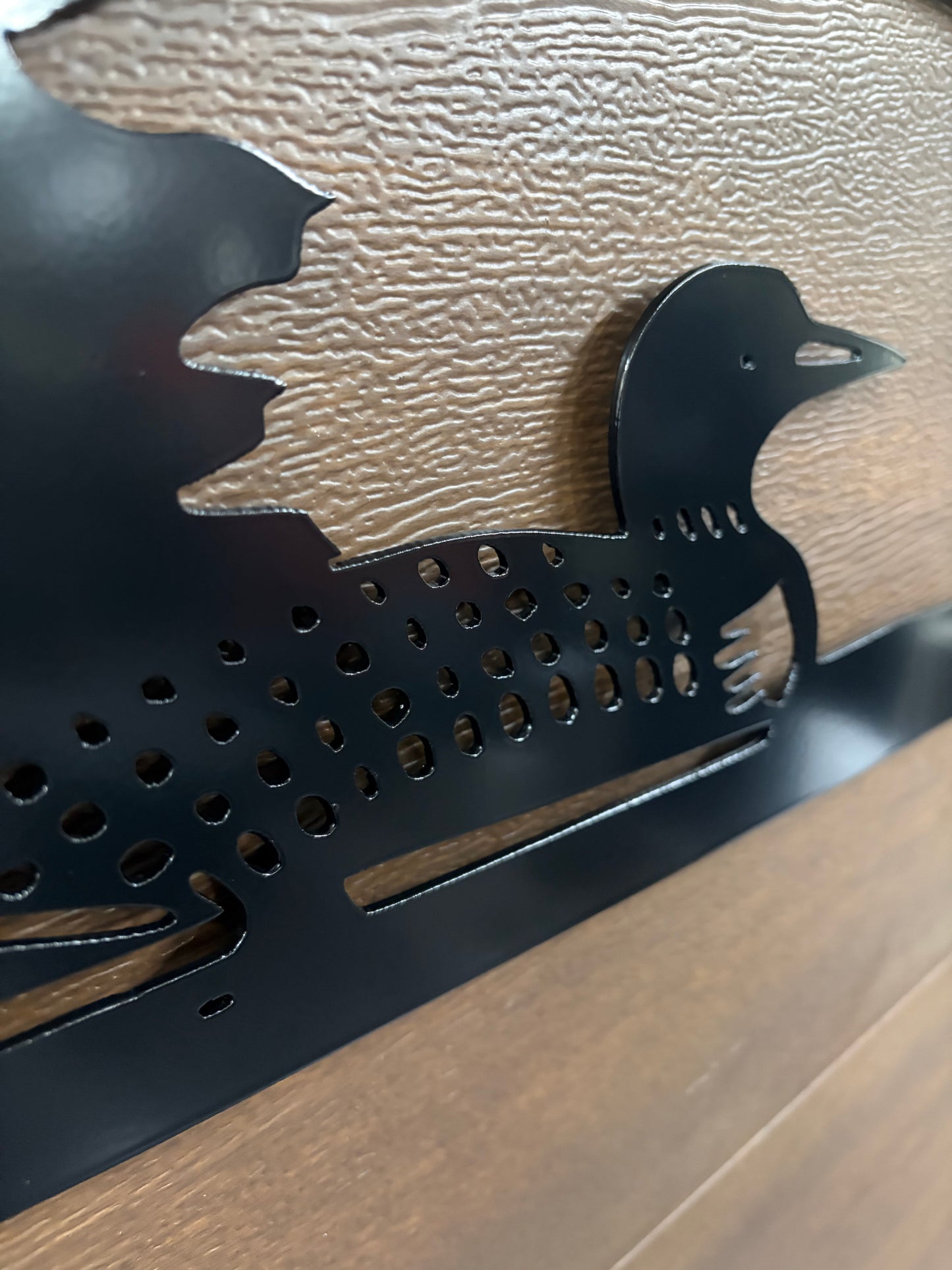 Custom Metal Loon Sign 4
