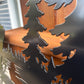 Custom Metal Howling Wolf Sign