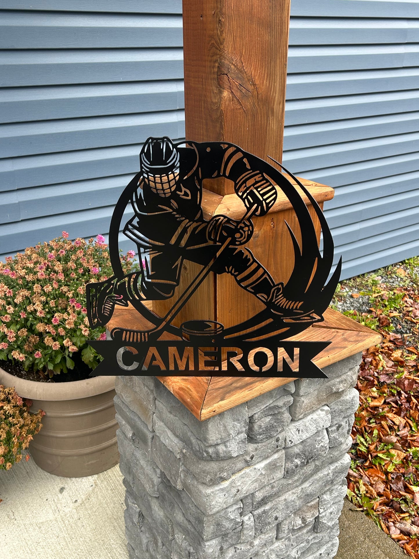 Panneau de couple de golf en métal personnalisé