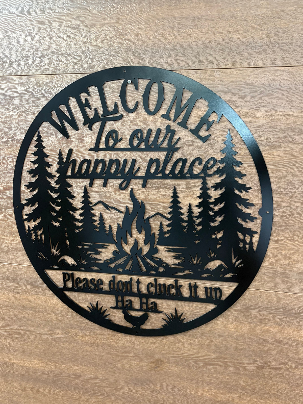 Metal AI Designed Signs
