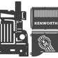 Big Rig Kenworth Knockdown Collapsible Fire Pit Grill