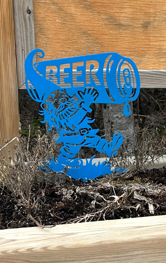Metal Naughty Gnomes