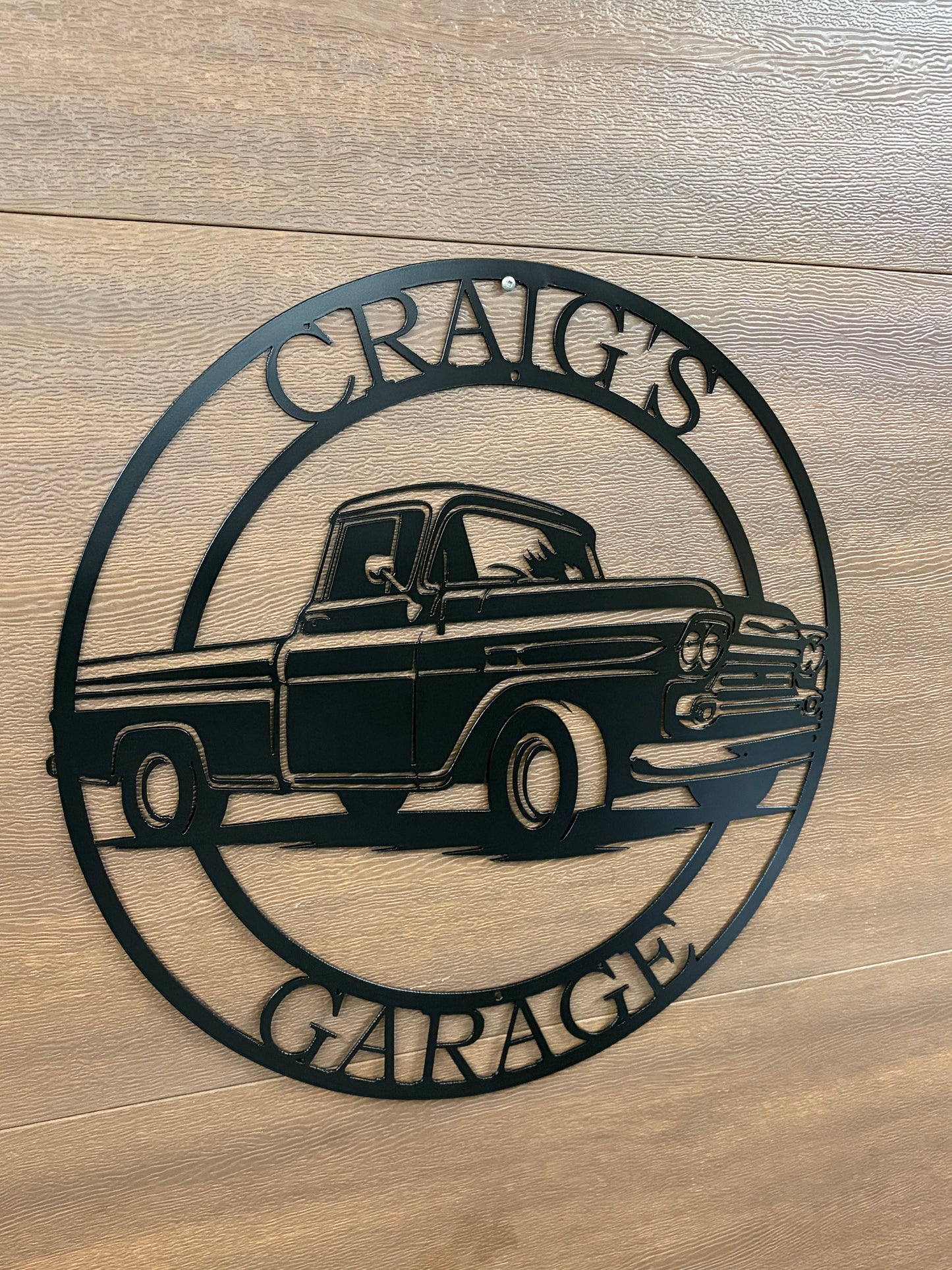 Custom Apache 32 Chev Truck Sign