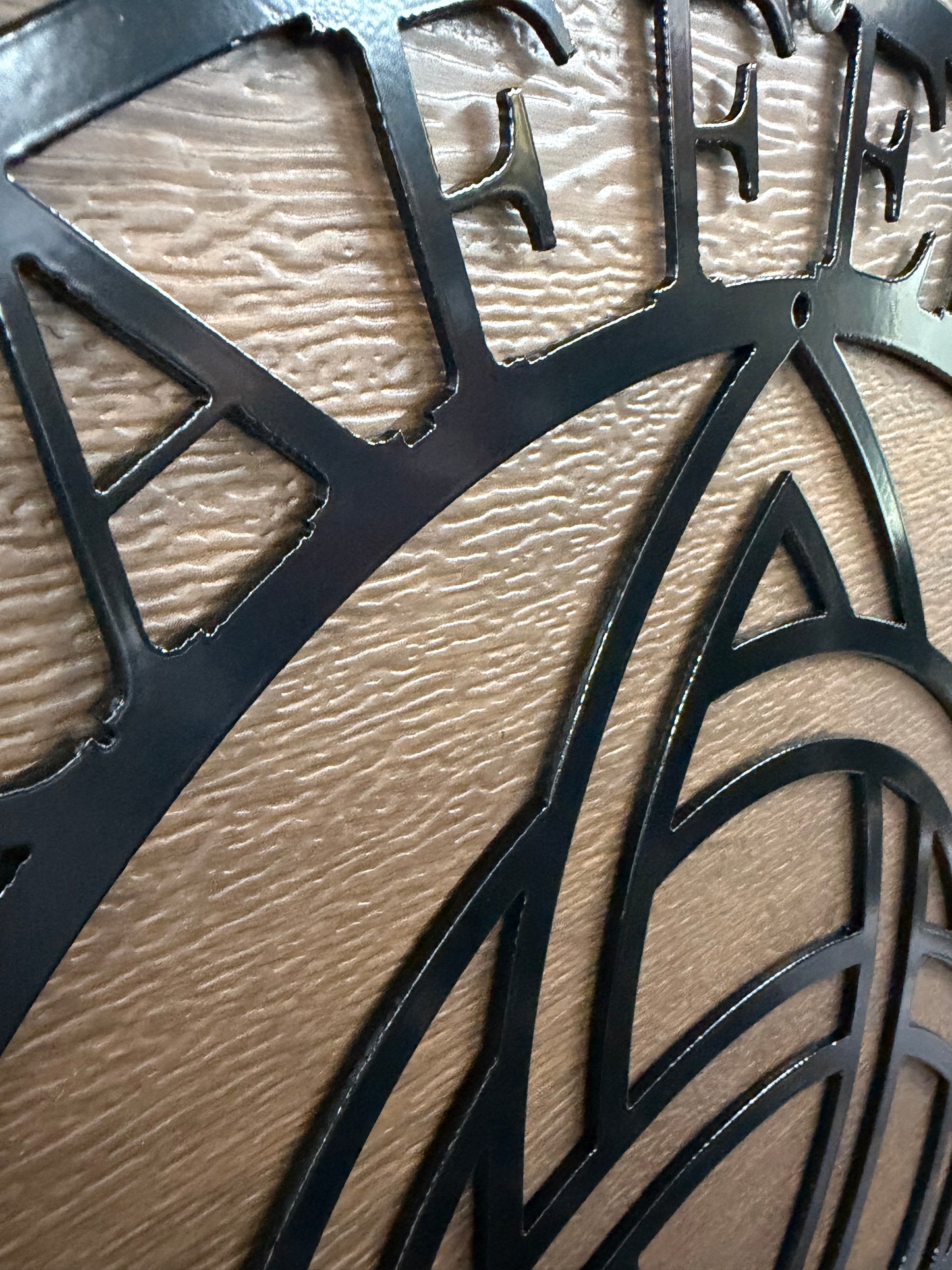 Custom Metal Irish Trinity Sign