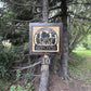 Custom Metal Campfire Sign With Kids Chairs 2