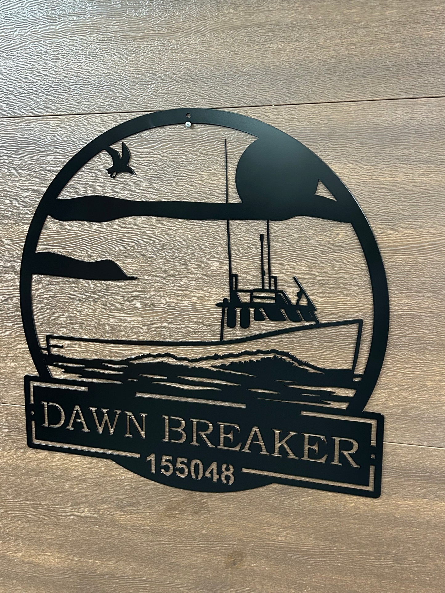 Portraits de chiens en métal personnalisés