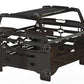 Chev High Country Collapsible Knockdown Fire Pit Grill