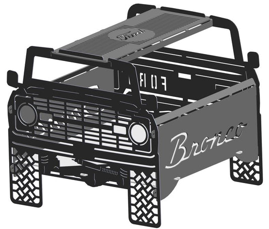 Foyer pliable et démontable pour gros pneus Ford Bronco