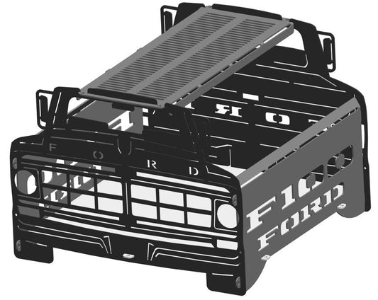 Foyer extérieur pliable et démontable Ford F100 1972