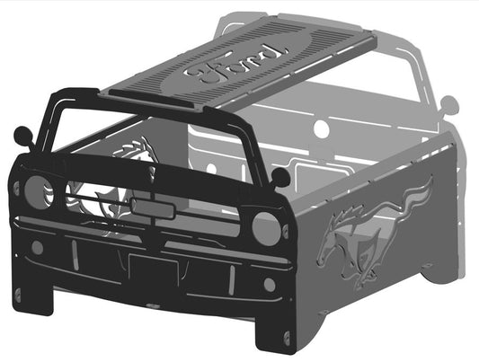 Foyer extérieur pliable et démontable pour Ford Mustang 66-68