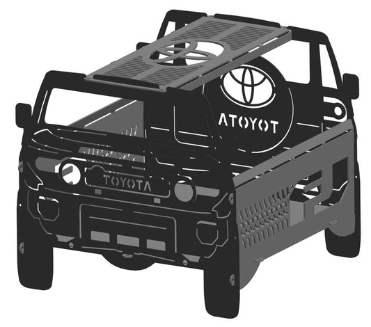 Toyota FJ Knockdown Fire Pit