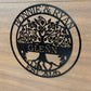 Custom Metal Family Tree Sign 4