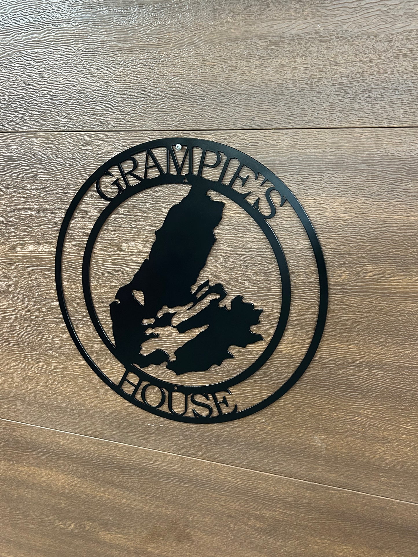 Panneau métallique personnalisé de la Nouvelle-Écosse