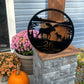 Custom Metal Moose and Deer Sign