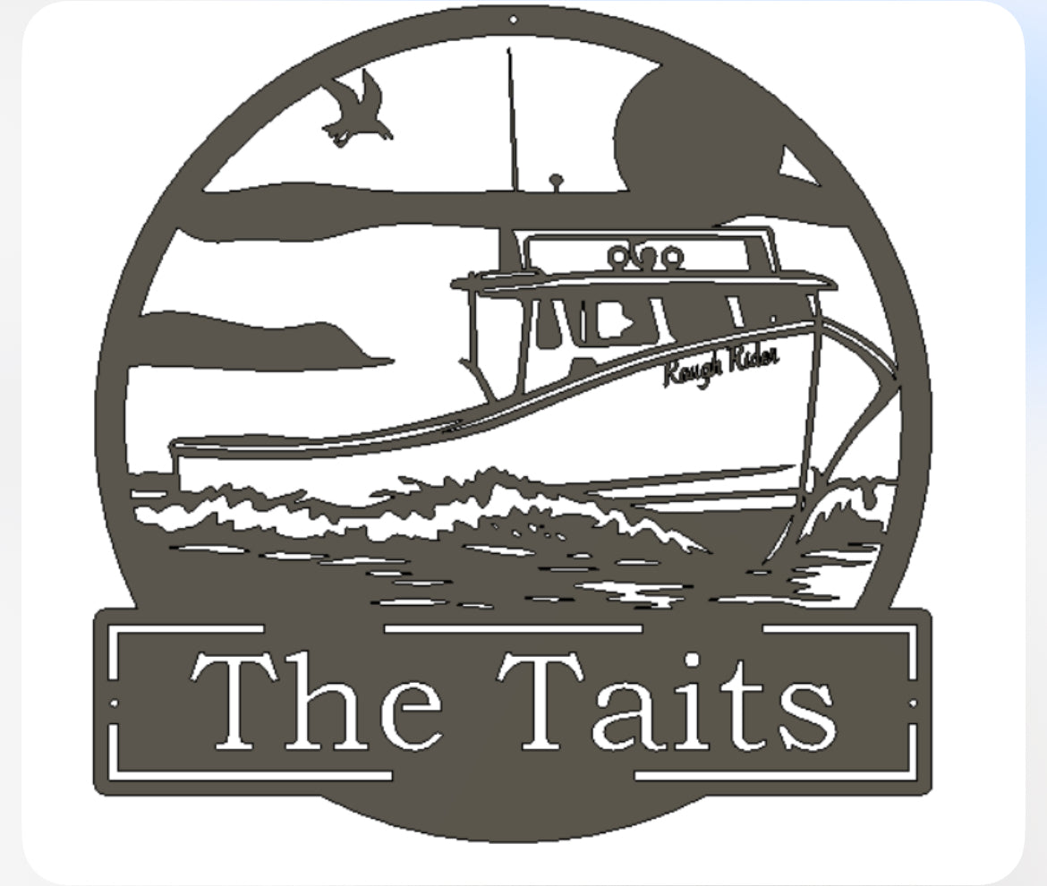 Portraits de chiens en métal personnalisés