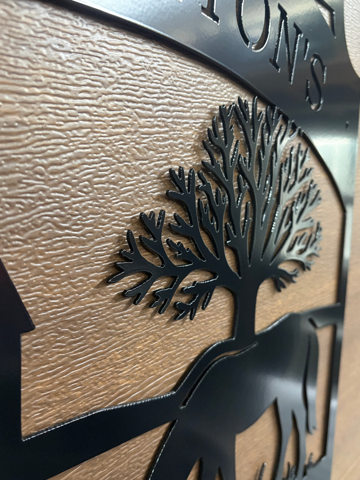 Custom Metal Farm Sign 9